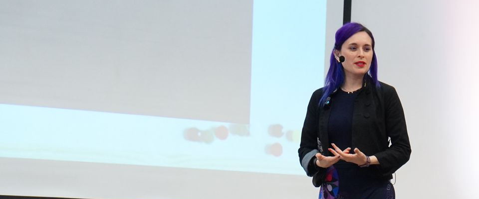 Foto de la viceministra Sindey Bernal participó en el foro 'Educación: clave para el progreso digital'