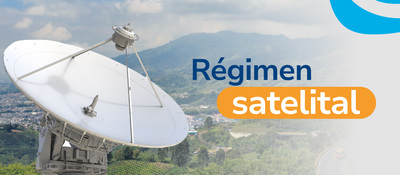 Imagen diseñada con una antena satelital