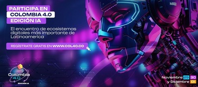 Banner de "Participa en Colombia 4.0 edición IA"