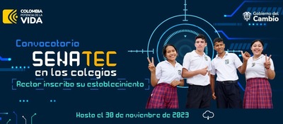 Imagen diseñada para el programa SENATEC