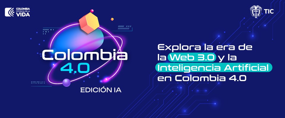 Banner de Colombia 4.0 edición IA Banner de Colombia 4.0 edición IA