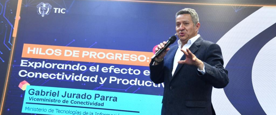 Foto de viceministro de Conectividad, Gabriel Jurado Parra Foto de viceministro de Conectividad, Gabriel Jurado Parra