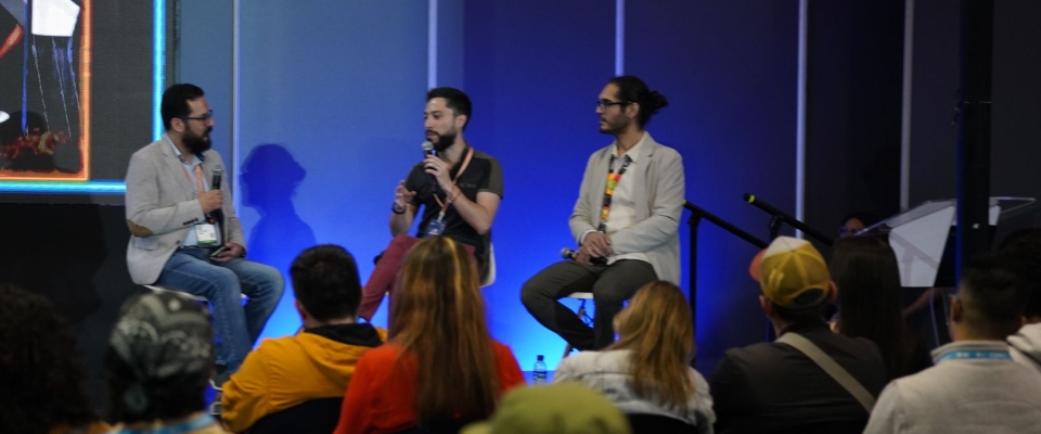 Foto de Tomás Romero, de Globant y Julio Abarca