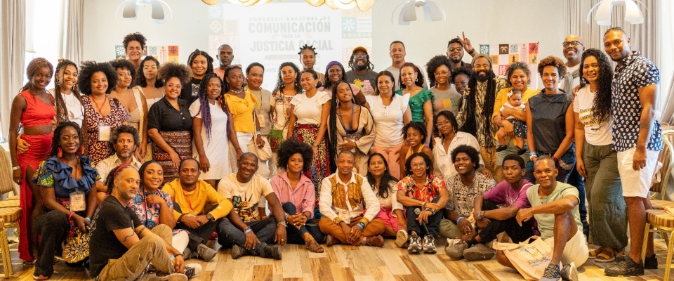 Foto de participantes del tercer Congreso Nacional de Comunicaciones para la Justicia Racial ‘Afrocolombias’