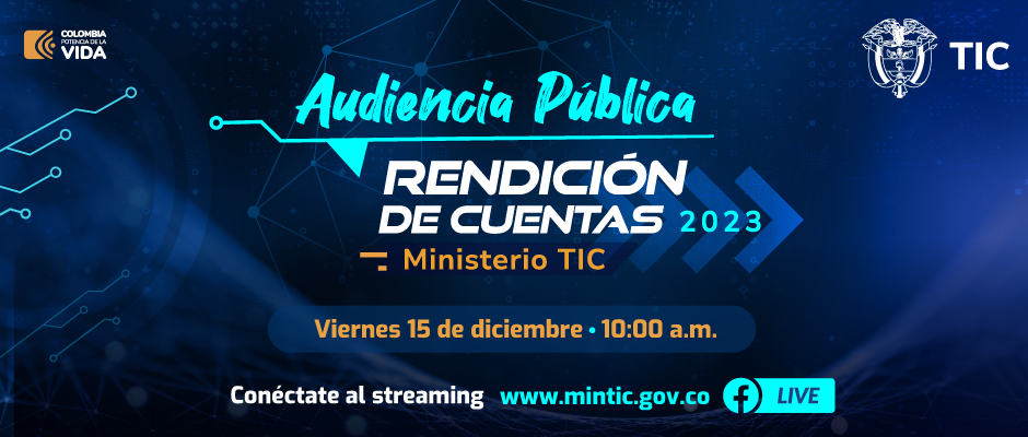 Invitación a la Audiencia de Rendición de Cuentas 2023