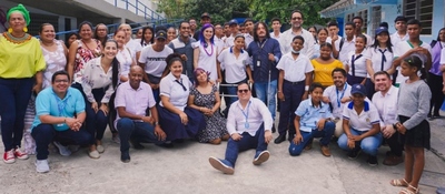 Foto de beneficiarios del programa