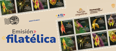 Imagen diseñada con estampillas