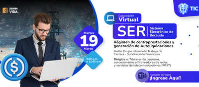 Iangen diseñada con información del evento