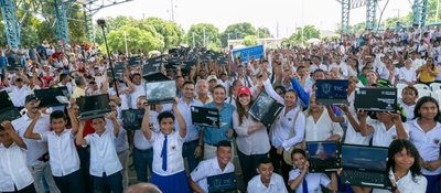 Foto de ciudadanos beneficiarios