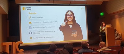 Foto de presentación del evento
