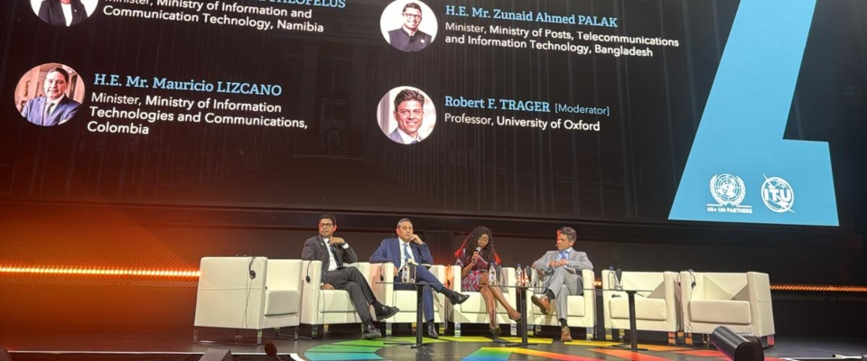 Foto de asistentes en AI For Good Global Summit