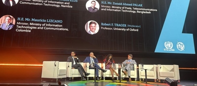 Foto de asistentes en AI For Good Global Summit