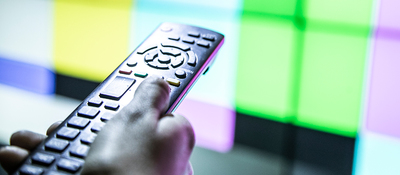 Imagen de un control de TV