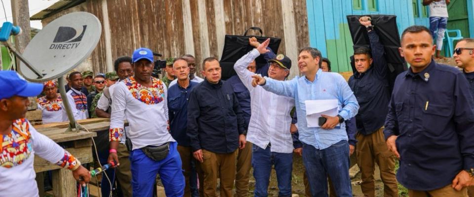 Foto del presidente Petro