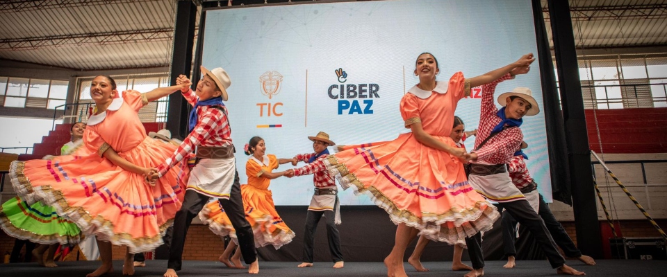 Foto de presentación en el evento