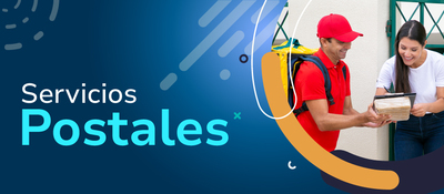 Imagen diseñada para "Servicios Postales"