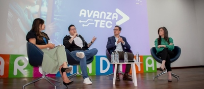 Foto de voceros de 'Avanza TEC'