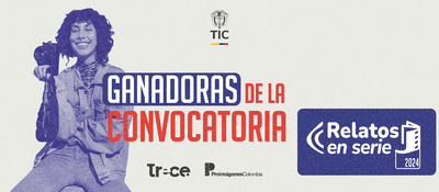 Imagen diseñada para ganadores de la convocatoria 'Relatos en serie'