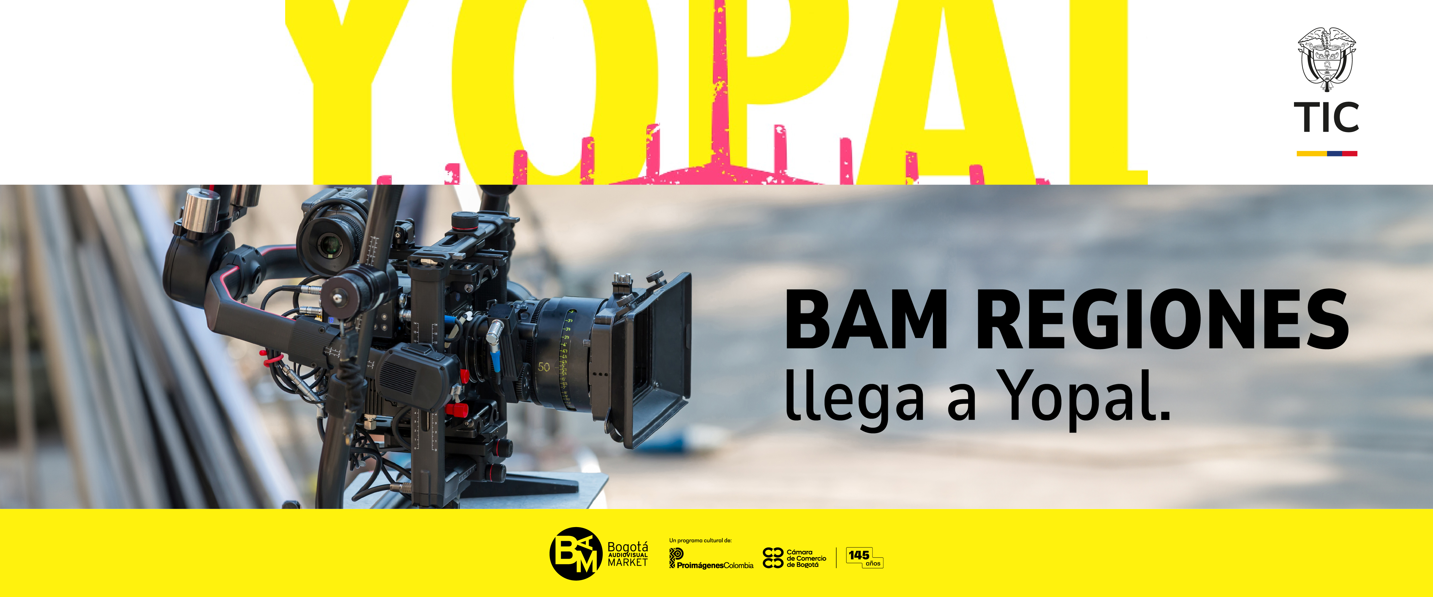 Imagen diseñada para 'BAM Regiones llega a Yopal'