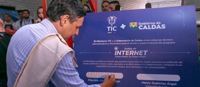Foto del ministro TIC