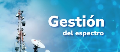 Imagen diseñada para 'Gestión del Espectro'