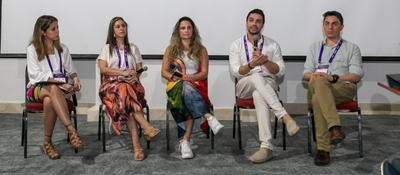 Foto de panelistas de Andicom