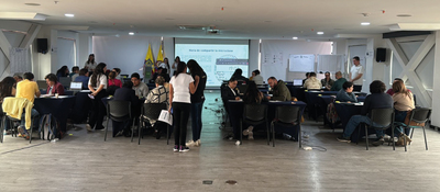 Foto del lugar de la presentación de 'Colombia Programa'