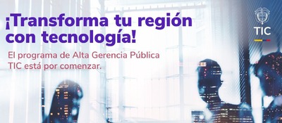 Imagen diseñada para 'Programa de Alta Gerencia Pública TIC'
