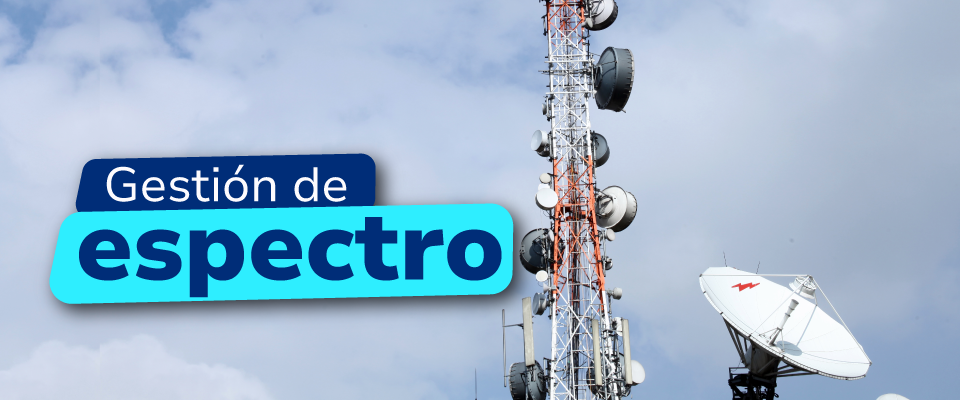 Imagen diseñada para 'Gestión de Espectro'