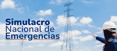 Foto diseñada para 'Simulacro Nacional de Emergencias'