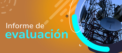 imagen diseñada con texto y una foto de una antena