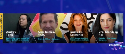 Imagen diseñada con conferencistas para 'Colombia 4.0'