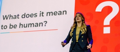 Foto de Sadie St. Lawrence en el evento Colombia 4.0