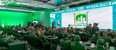 Foto del Congreso Internación de Innovación y Ciberseguridad 2024 en la Escuela de Cadetes de Policía General Francisco de Paula Santander