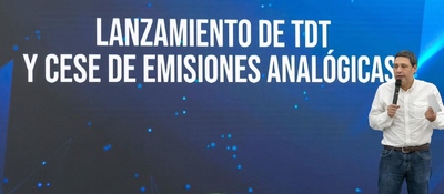 Foto del primer Foro Nacional de Televisión Digital Terrestre (TDT) y Cese Analógico