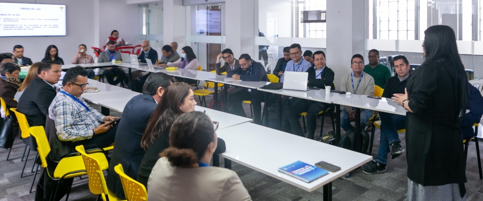 Foto de asistentes al evento