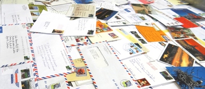 Foto de sobres y cartas Foto de sobres y cartas