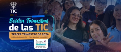 Imagen diseñada para 'Boletín Trimestral de las TIC' Imagen diseñada para 'Boletín Trimestral de las TIC'