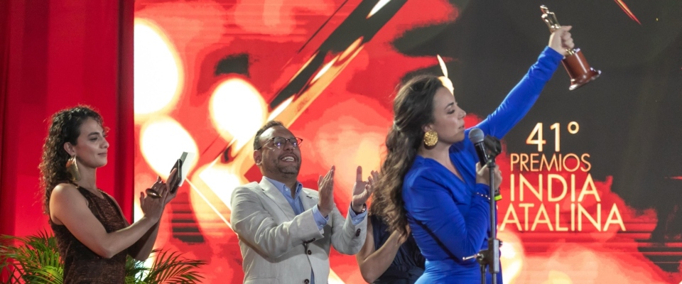 Foto de algunos ganadores de los premios