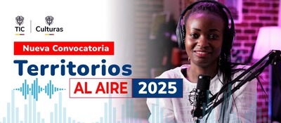 Imagen diseñada para convocatoria 'Territorios al aire 2025' Imagen diseñada para convocatoria 'Territorios al aire 2025'