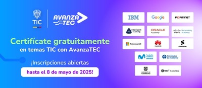 Imagen diseñada para las inscripciones abiertas de AvanzaTEC 2025 Imagen diseñada para las inscripciones abiertas de AvanzaTEC 2025