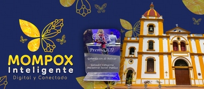 Imagen diseñada para 'Mompox Inteligente Digital y Conectado' Imagen diseñada para 'Mompox Inteligente Digital y Conectado'