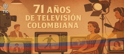 Imagen diseñada en conmemoración de los 71 año de la Televisión Colombiana Imagen diseñada en conmemoración de los 71 año de la Televisión Colombiana