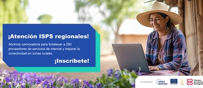 Foto de una mujer mirando un computador anunciado convocatoria dirigida a ISPS Regionales Foto de una mujer mirando un computador anunciado convocatoria dirigida a ISPS Regionales