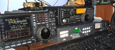 Foto de equipo de radioaficionados Foto de equipo de radioaficionados