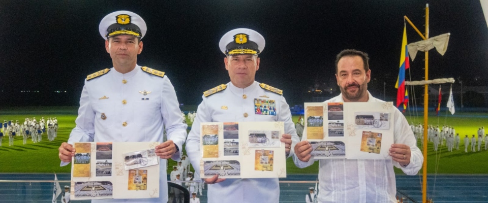 Foto de cadetes de la Escuela Naval ‘Almirante Padilla’