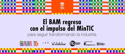 Imagen diseñada El BAM regresa con el Impulso de MinTIC