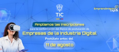 Imagen diseñada para la ampliación de la convocatoria