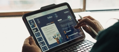 Foto de la pantalla de un computador