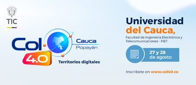 Imagen diseñada para el Evento Universidad del Cauca